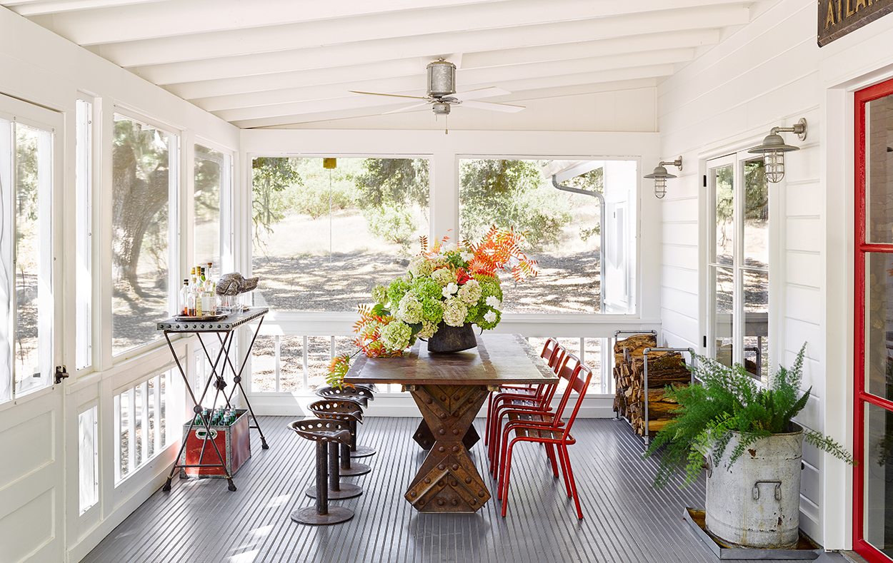 Covered porch