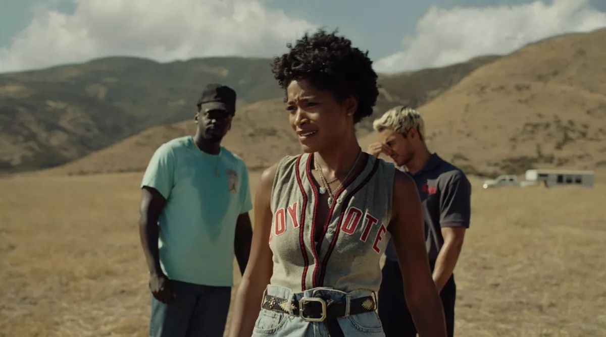 Daniel Kaluuya, Keke Palmer and Brandon Perea in Nope