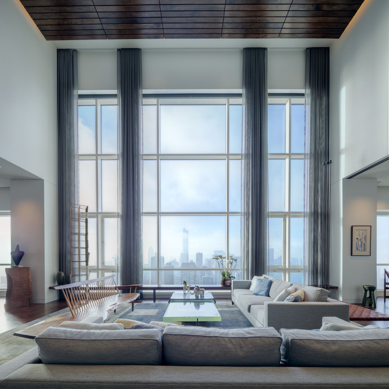 Image showcasing This industrial-inspired penthouse loft boasts chic interiors and ...