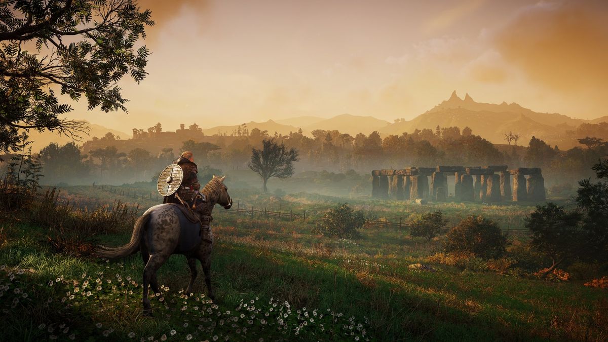 Assassins Creed Valhalla Iconic Landscape Stonehenge