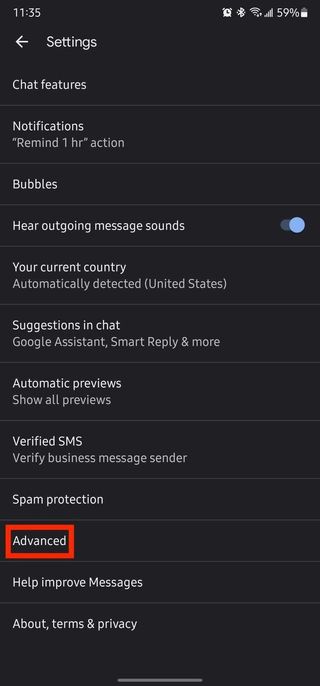 Samsung Emergency Alerts Google Messages 2