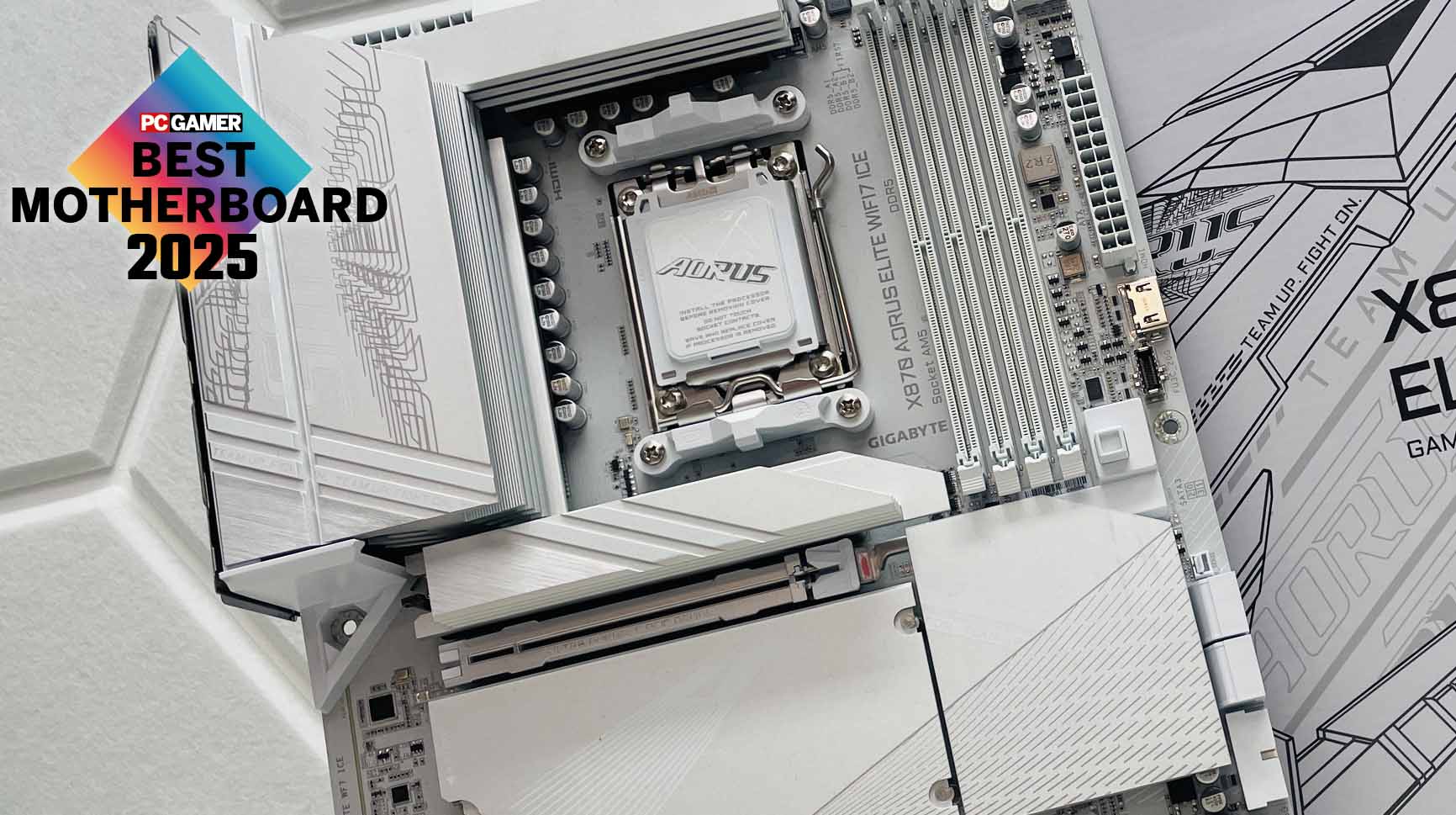 Gigabyte X870 Aorus Elite motherboard