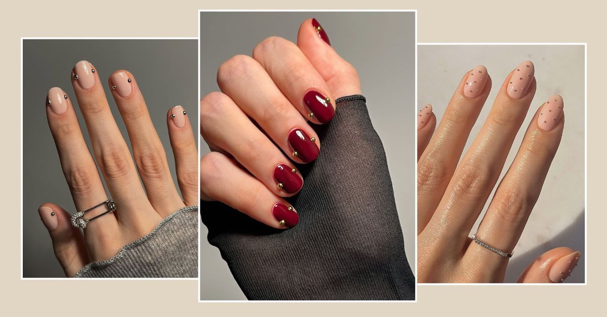 Studded Nails Are Coming for Our Minimal Manicures