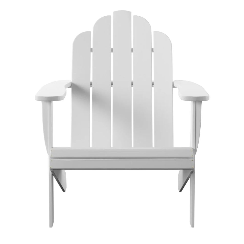 Linon Comfort Back Acacia Wood Adirondack Chair