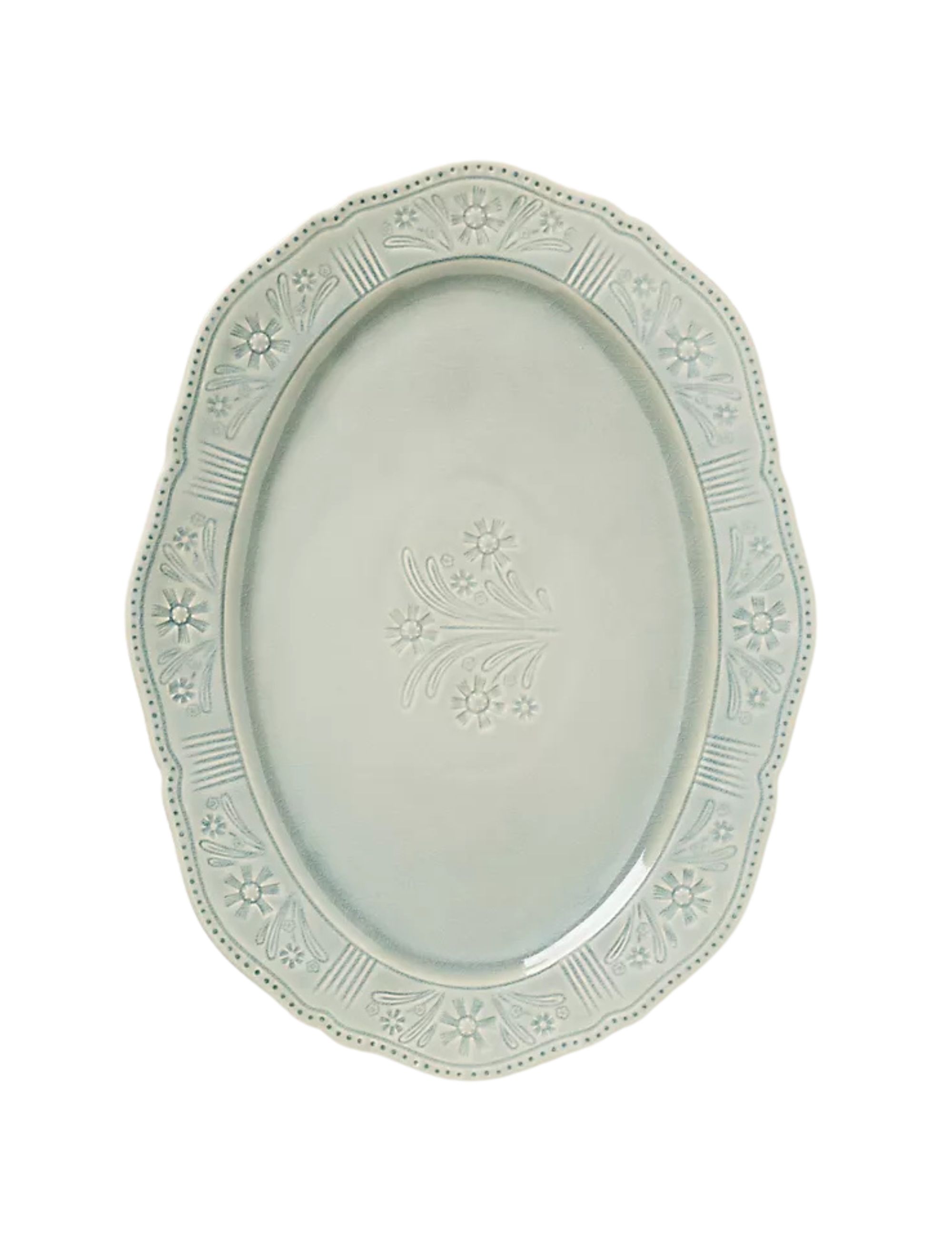 Anthropologie, Aster Portuguese Stoneware Platter