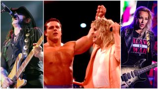 Ozzy Osbourne, Nita Strauss and Lemmy taking part in various WWE events