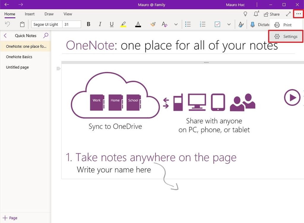 How to disable the spell checker in OneNote Windows Central