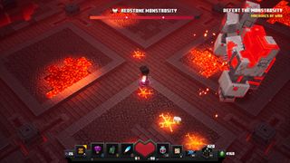 Minecraft Dungeons Boss Redstone Monstrosity