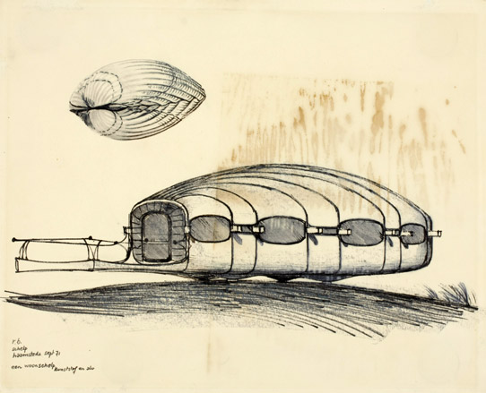 Biomorph study of habitation shell