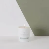 8. Rosemary and Seat Salt Refillable Candle: