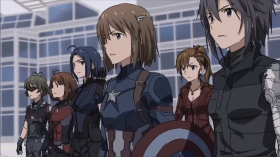 Marvels Civil War Starring Anime Girls is So Kawaii