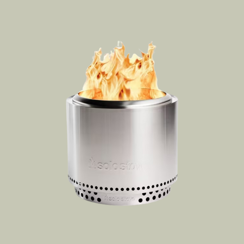 Solo Stove Bonfire 2.0 Stainless Steel Portable Smokeless Firepit &amp;amp; Stand