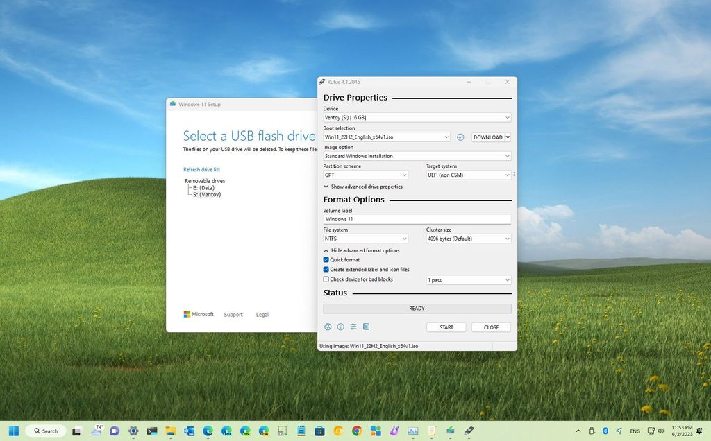 windows 11 download to usb drive