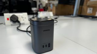 The Ugreen Nexode 100W charger with 15W MagSafe charger