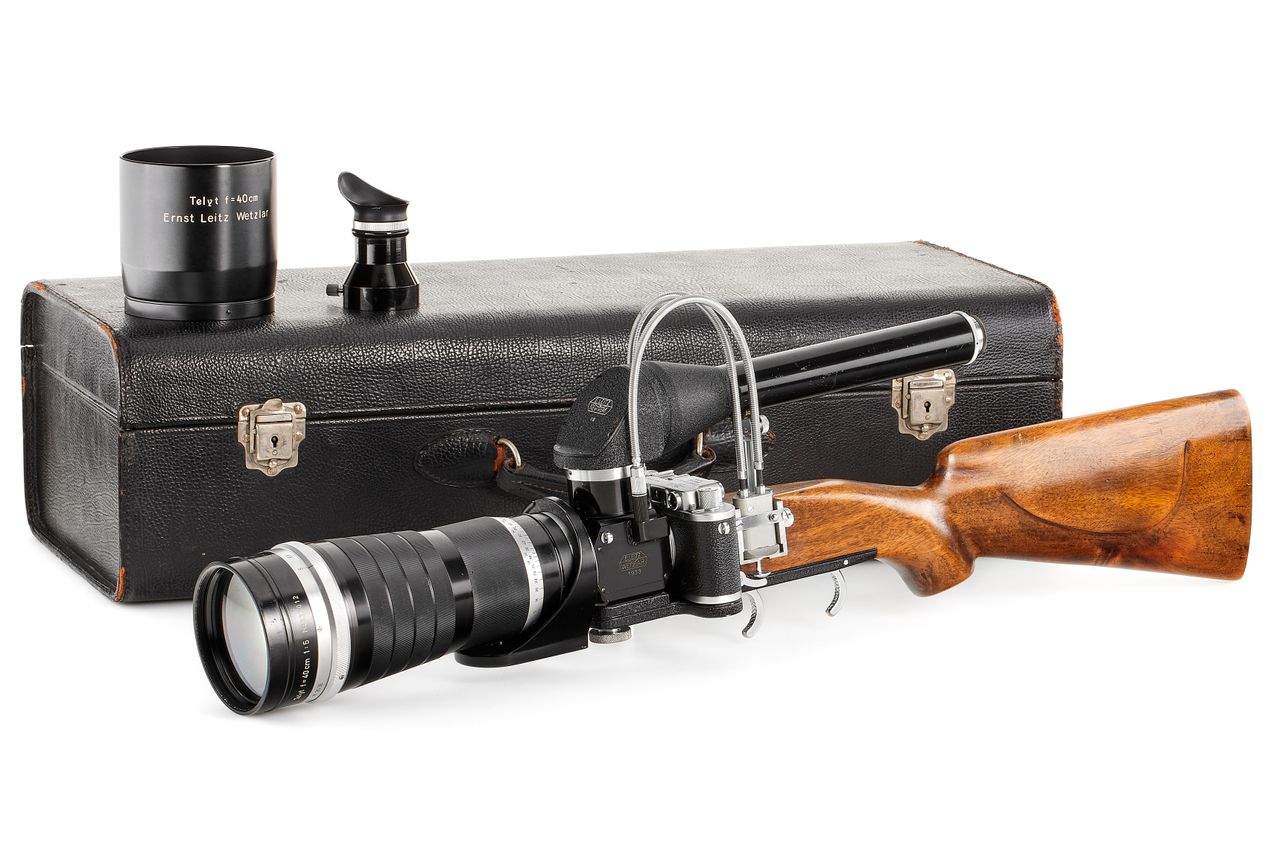 Leica camera from the Leitz Photographica Auction