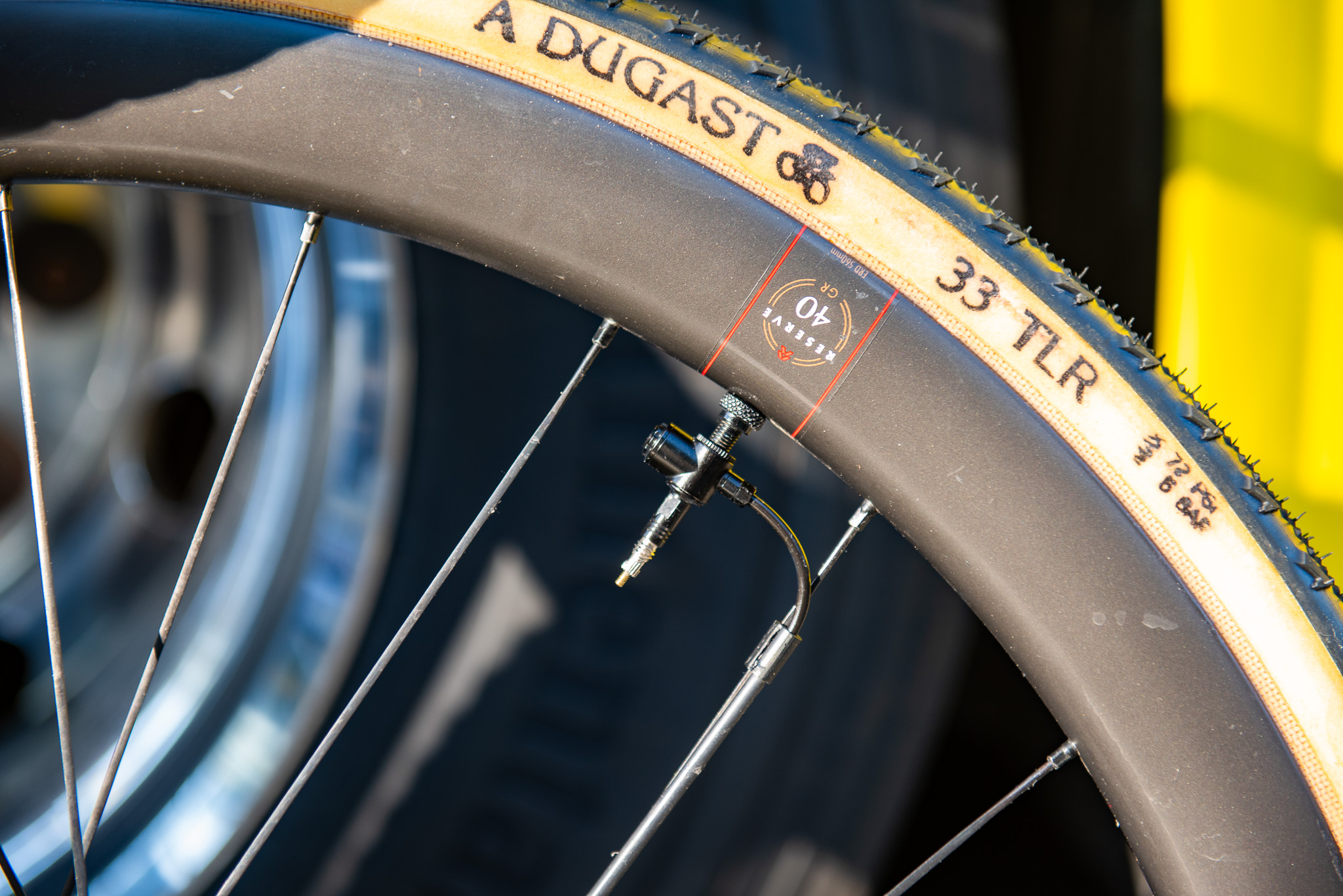 The Gravaa self-inflating tyre used by Marianne Vos to victory at the 2024 Gravel World Championships