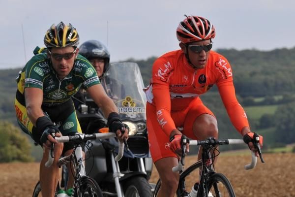 Kneisky and Boucher lead the break