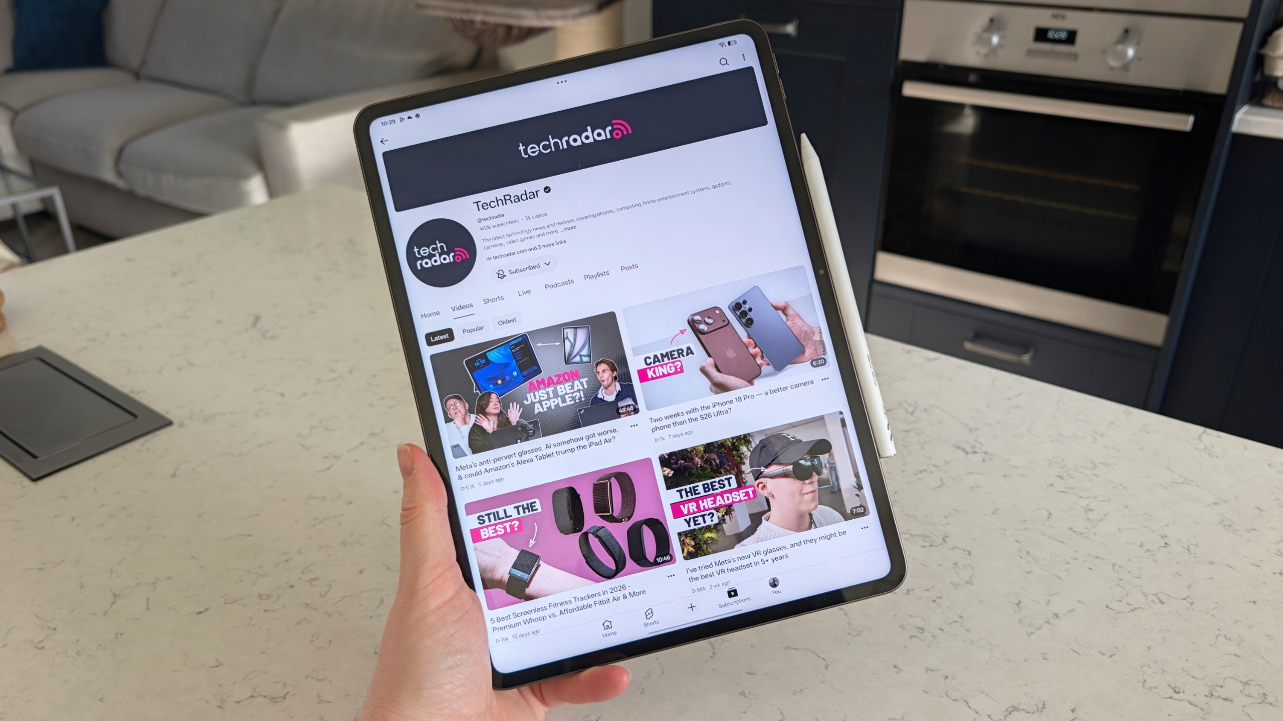 Reading TechRadar on the Oppo Pad 5 Pro