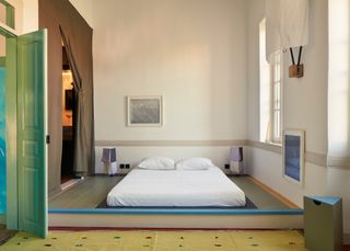Bedroom in Porta Rossa house in Kastellorizo