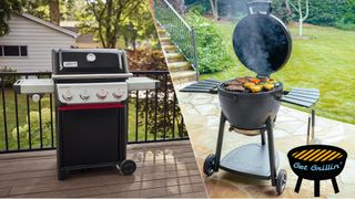 Gas vs charcoal grill weber char-broiler