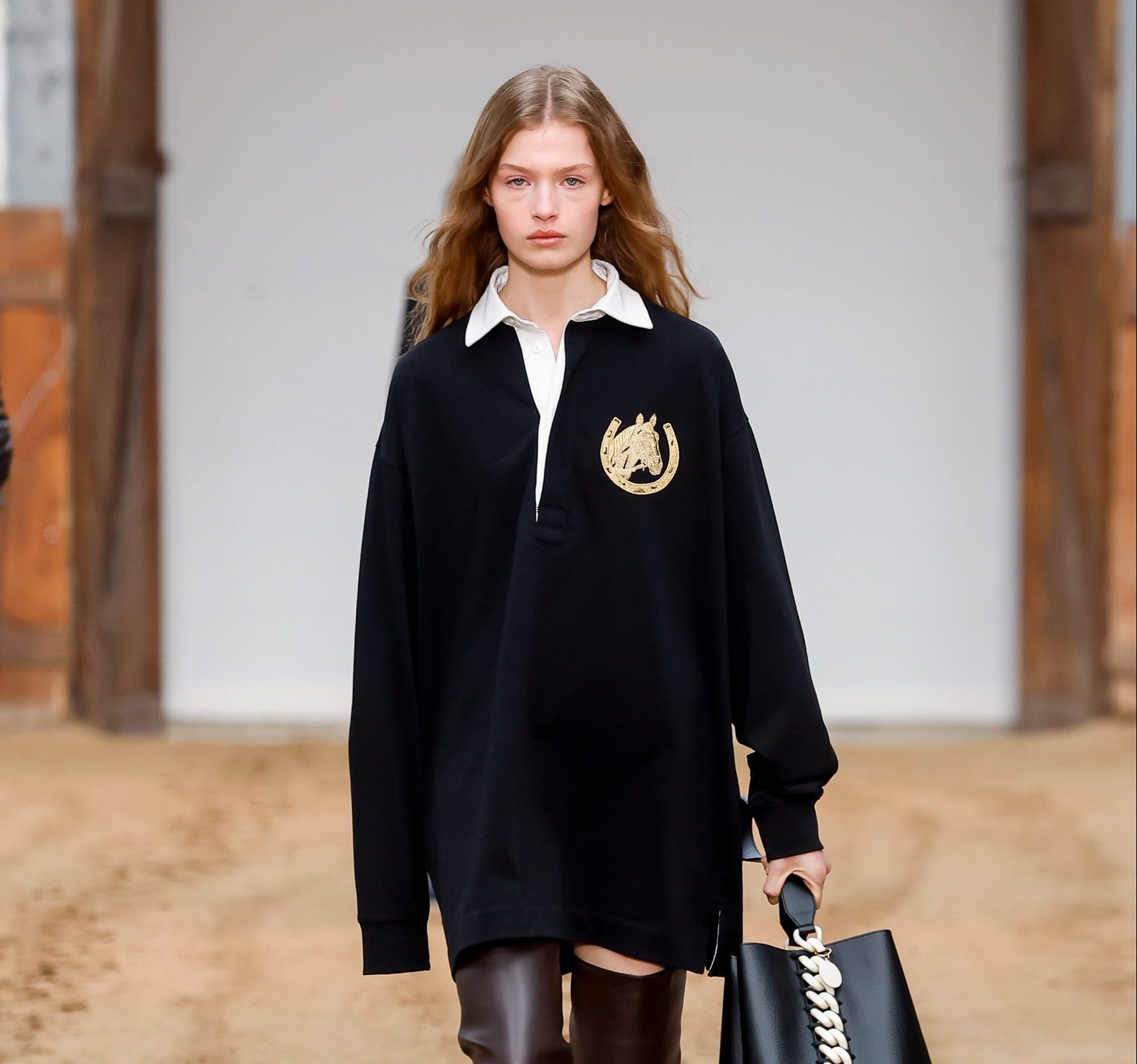 Stella McCartney Winter 2023 Pony Club Rugby Top