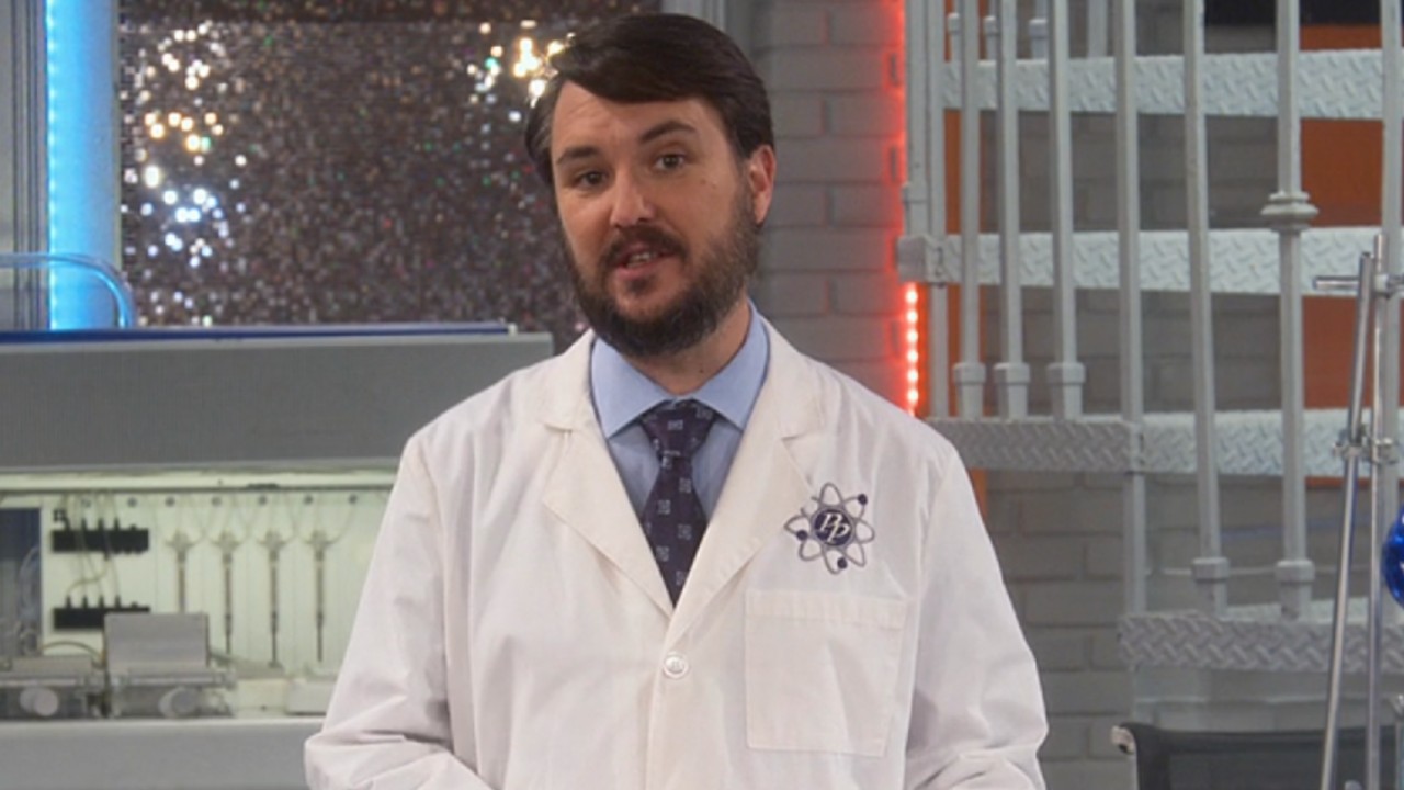 Wil Wheaton as Professor Proton in The Big Bang Theory.