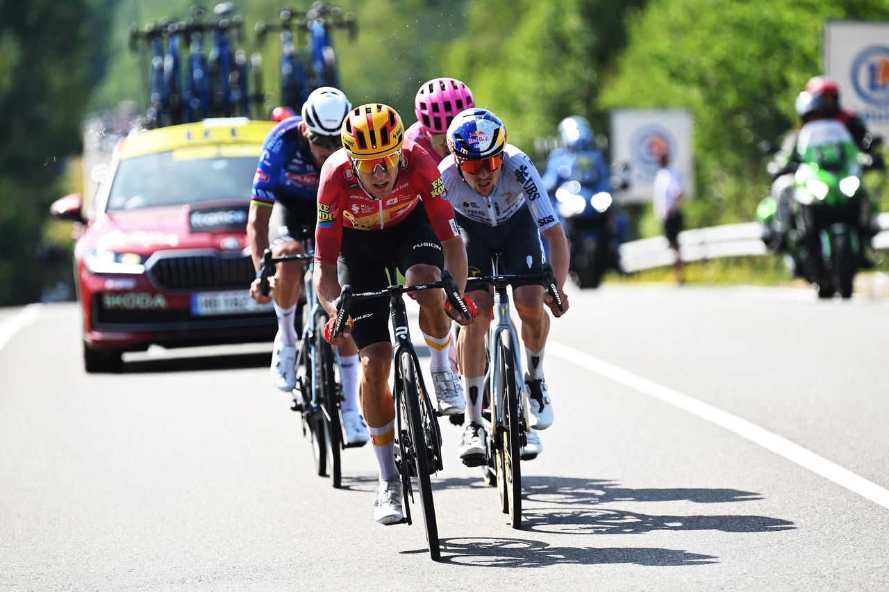 Tobias Halland Johannessen at the Tour de France
