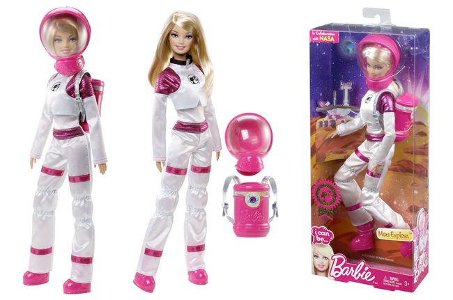 space barbie costume