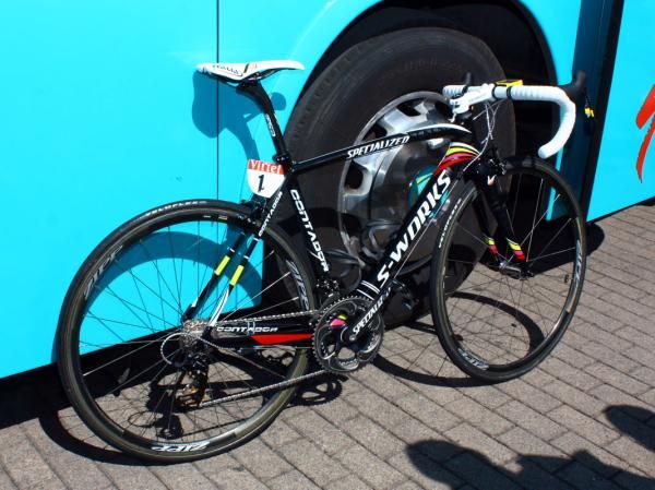 Pro bike: Alberto Contador's Astana Specialized S-Works
