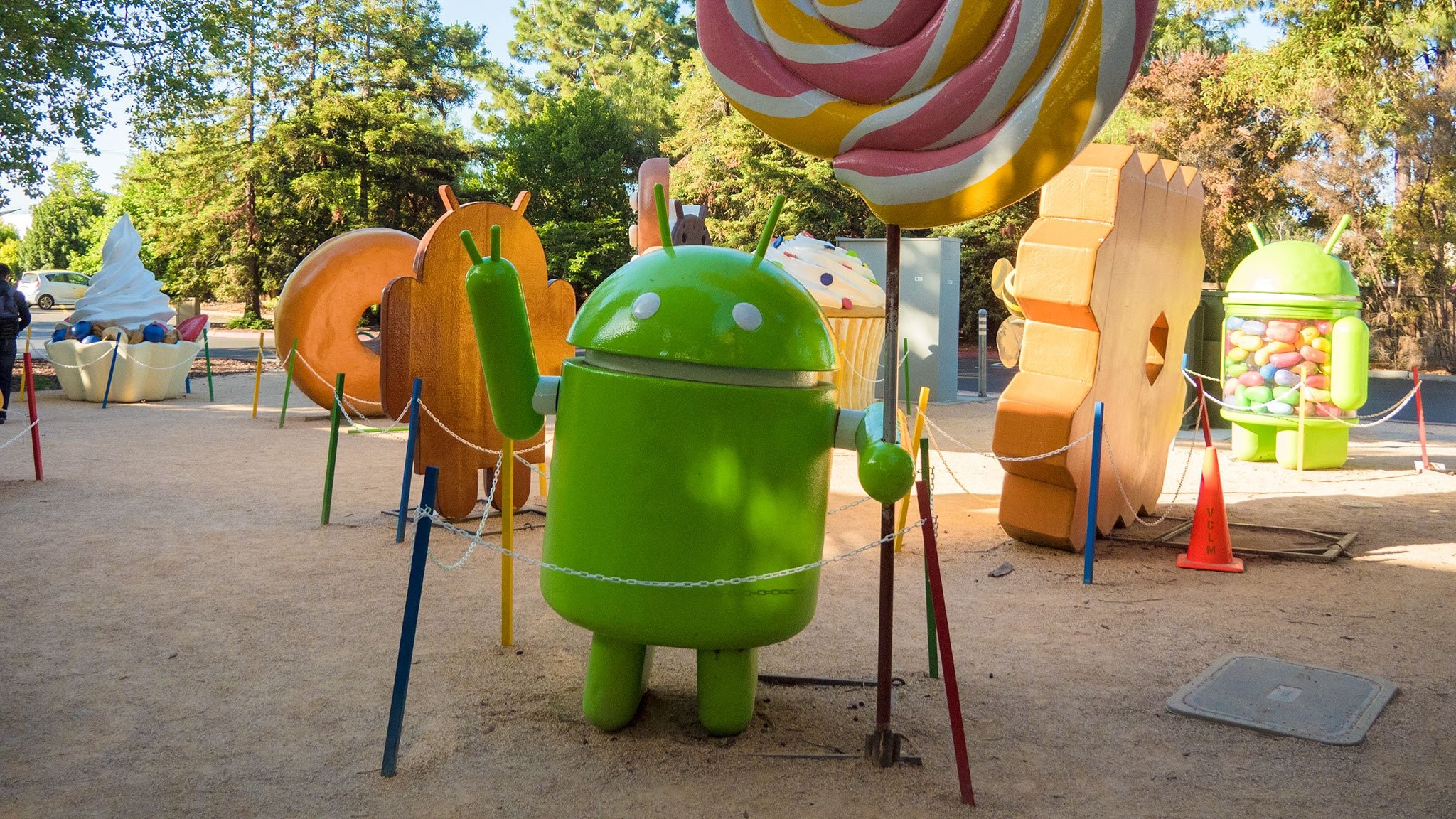 estatuas de android