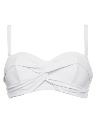Rene Underwired Loop Front Bandeau Bikini Top, £30