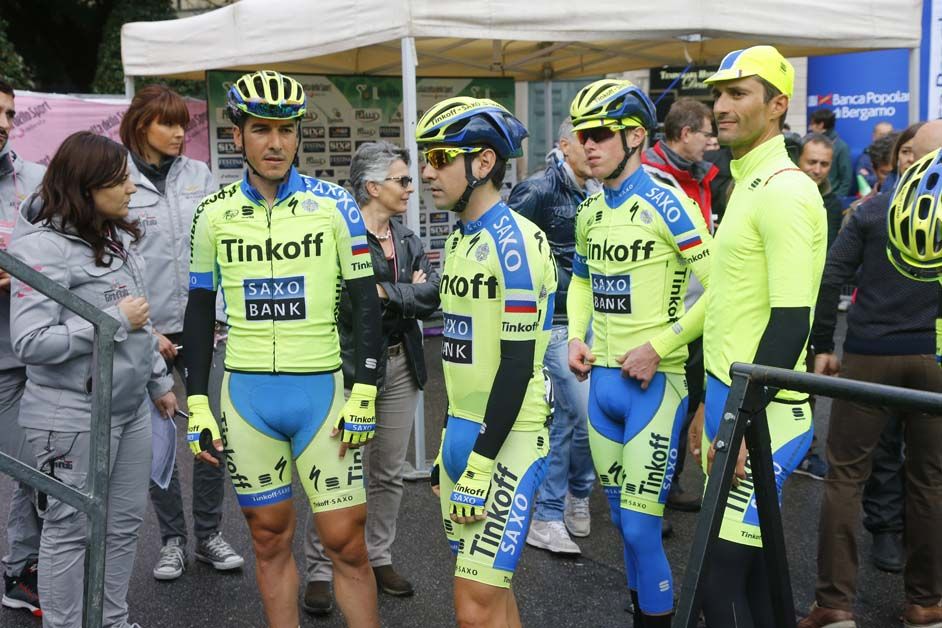 Tinkoff-Saxo at the start