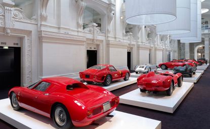 The Musée des Arts Décoratifs is currently playing host to 17 cars from the Ralph Lauren collection