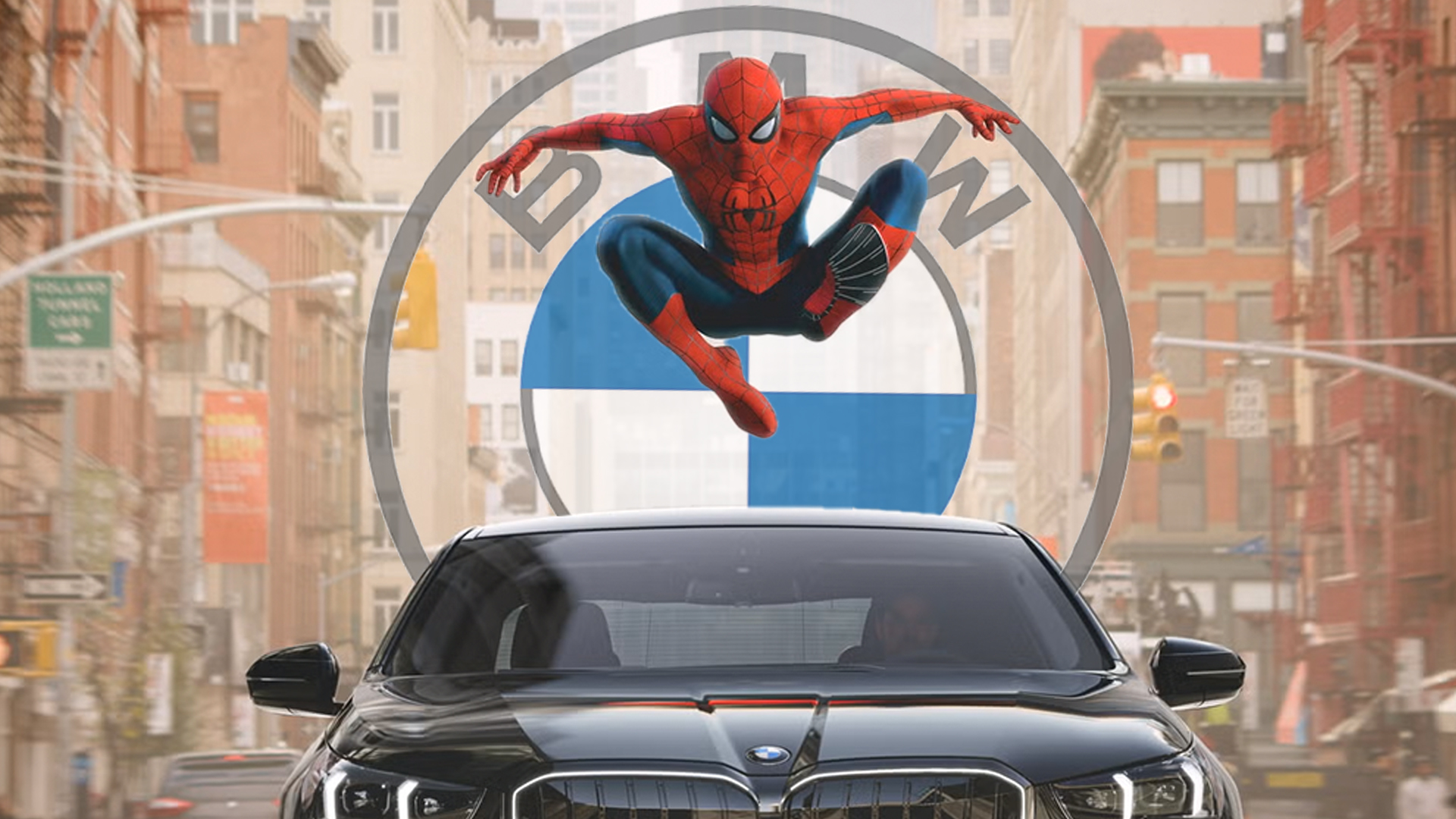 BMW Spider-Man advert