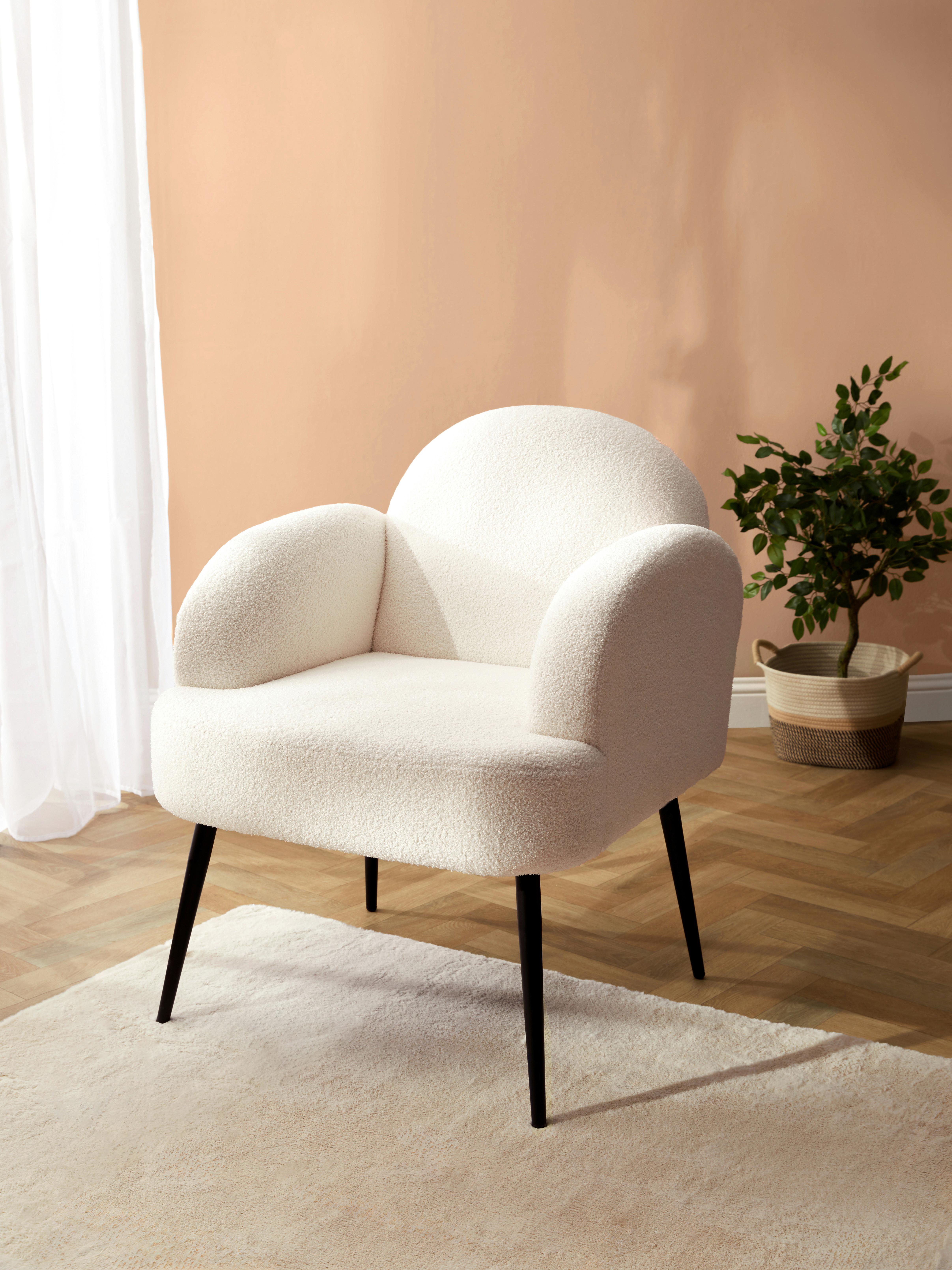 Bouclé Accent Chair