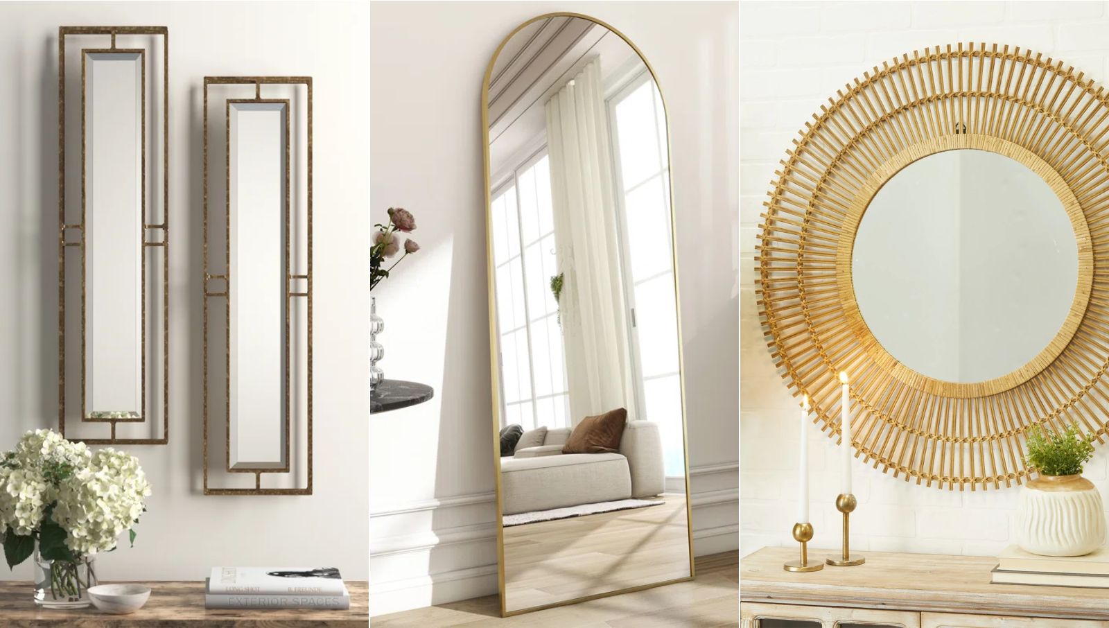 Round Shape Mirror Online | Drawing Room Mirror - Mirrorwalla