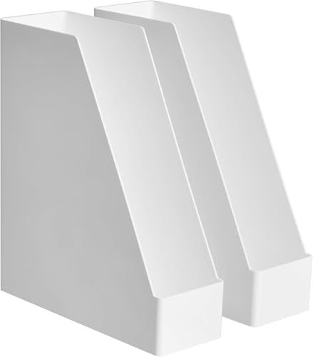 Rectangular Magazine Rack - 2-Pack