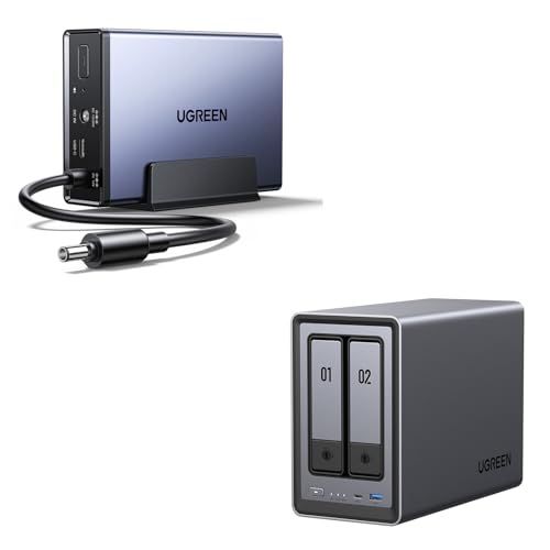 DXP2800 NAS & US3000 12,000mah Battery Supply Bundle