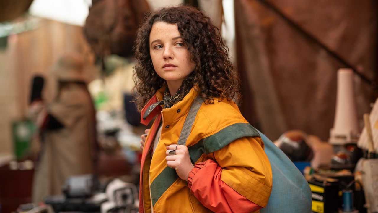 Stefania LaVie Owen as Bear in "Sweet Tooth" on Netflix.