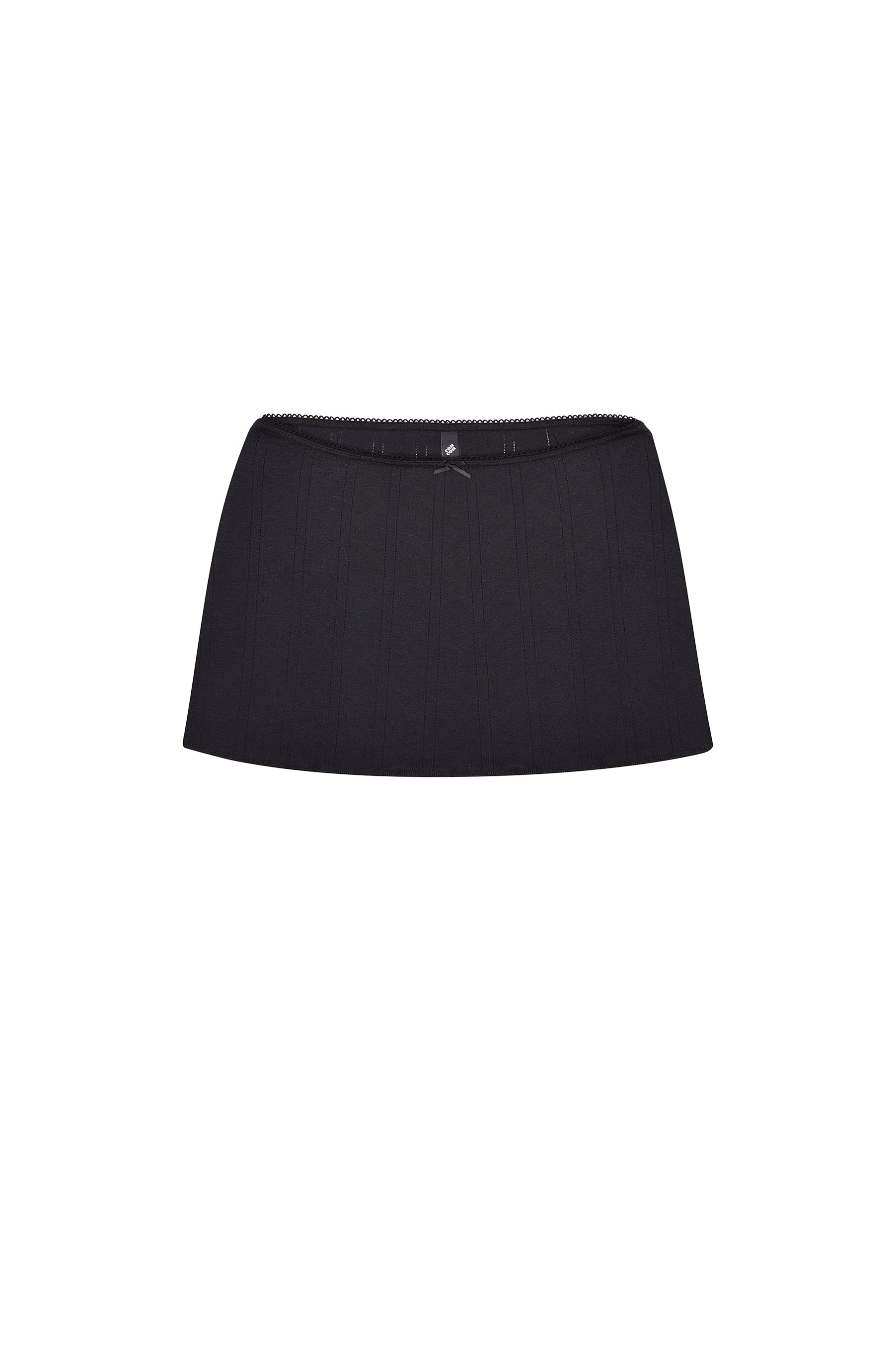 The Mini Skirt Black