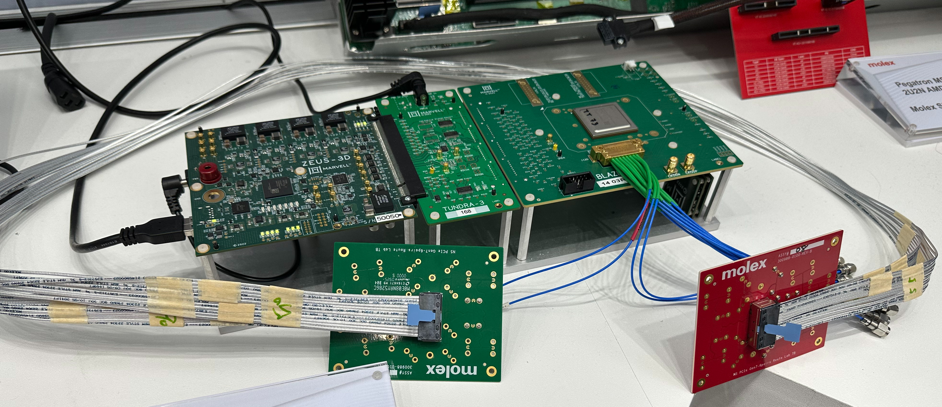 Molex's PCIe 7.0 connectivity