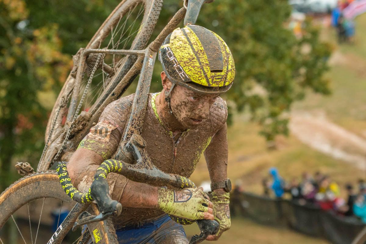 The UCI Cyclo-cross World Cup in Fayetteville, won by Quinten Hermans ahead of Eli Iserbyt