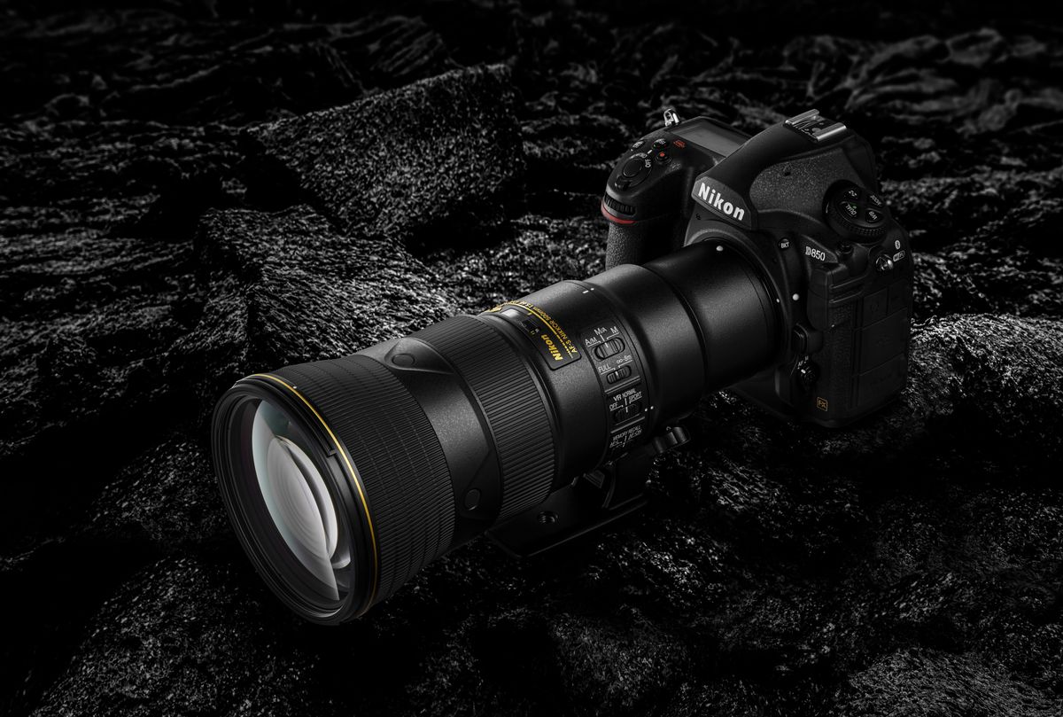 The 500mm f/5.6 lens on a Nikon D850