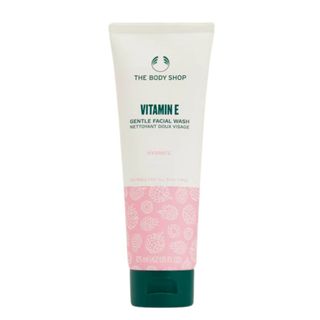 simple skincare routine - The Body Shop Vitamin E Gentle Face Wash