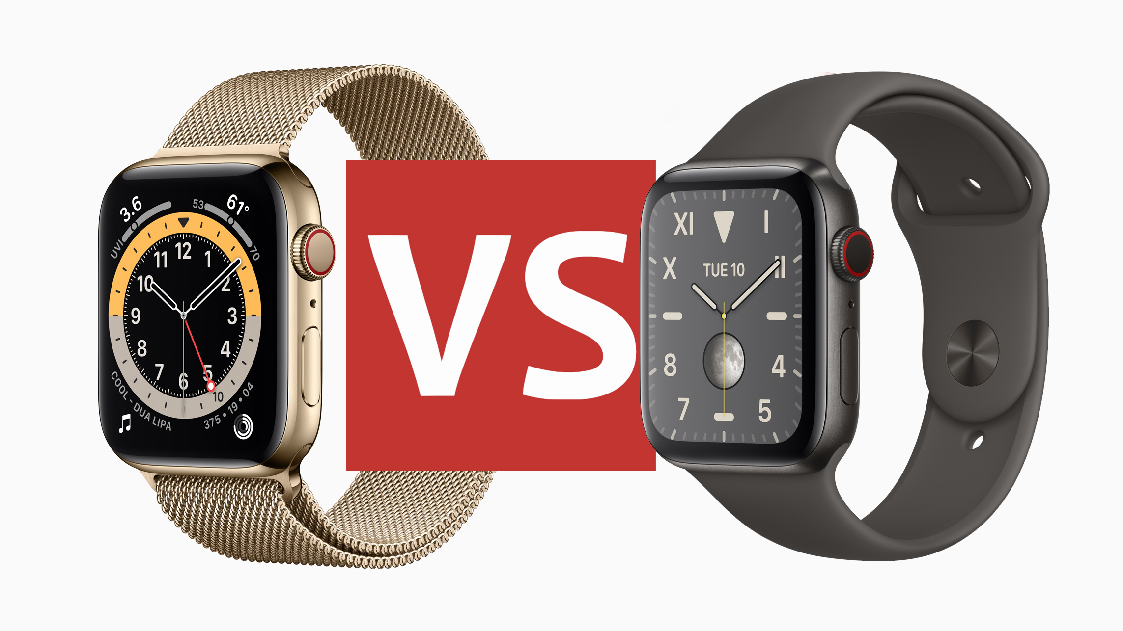 rahatsızlık Sakız hizalama  Apple Watch Series 6 vs Apple Watch Series 5: what's new and which should  you buy? | T3