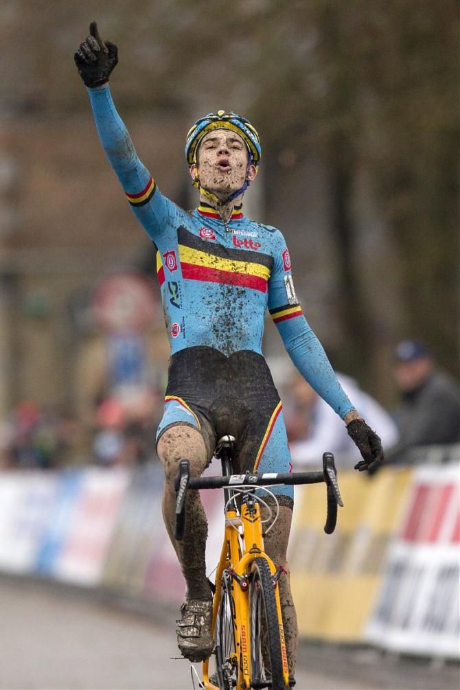 Wout Van Aert (Belgium) wins in Namur