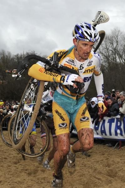 Bart Wellens on the run.