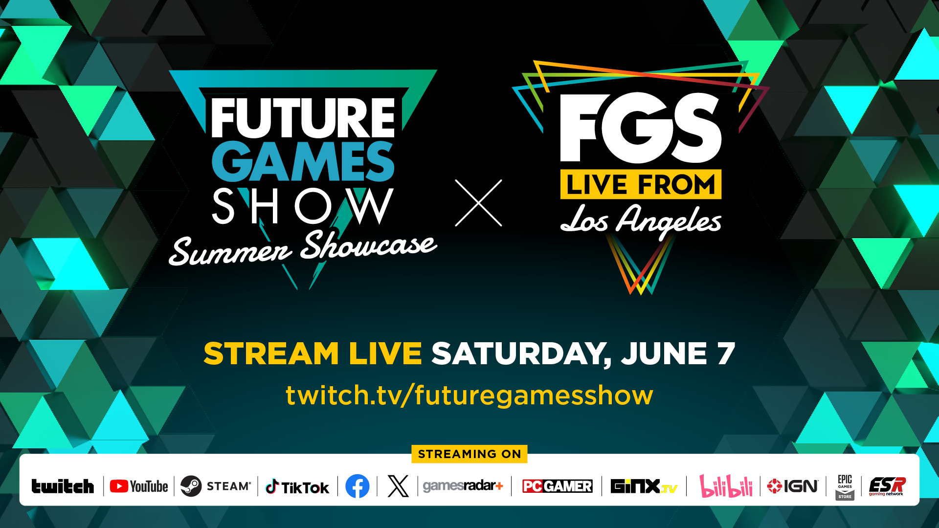 Banner for Future Games Show: Summer Showcase and FGS Live from Los Angeles