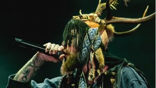 Kai Uwe Faust of Heilung performing live