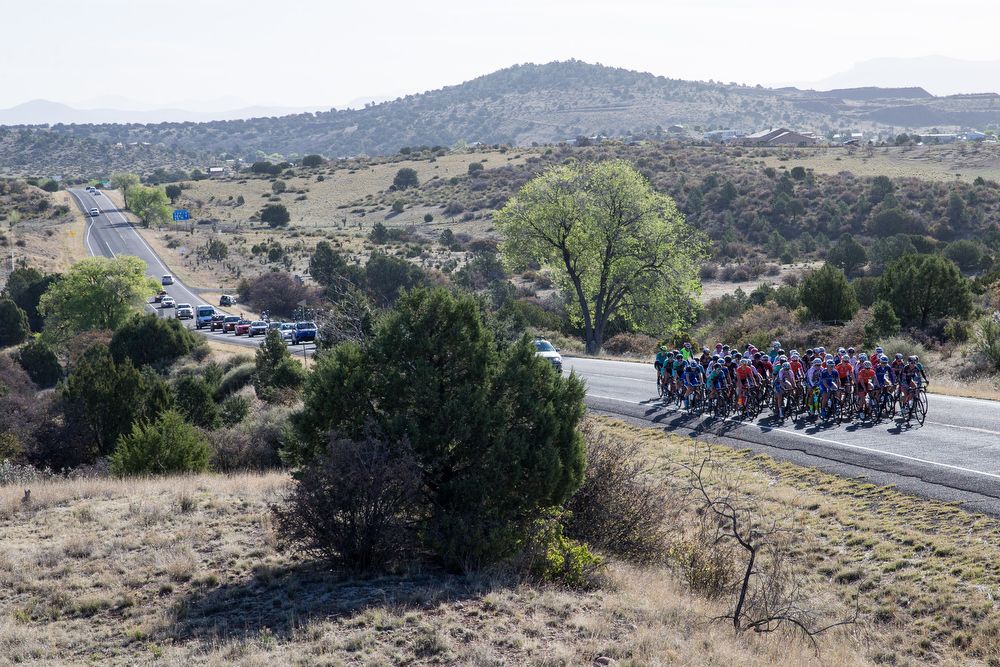 Scenery along the route of stage 1 at Tour of the Gila